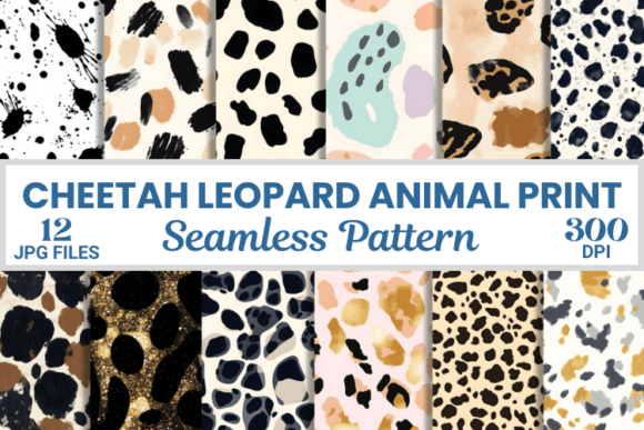 Exploring the Versatility of Leopard and Cheetah Print Digital Paper for Creative Projects in 2025