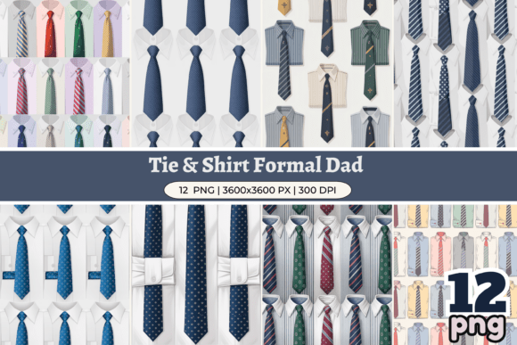 Tie Shirt Formal Dad Pattern: Elevate Your Design Projects with Classic Style