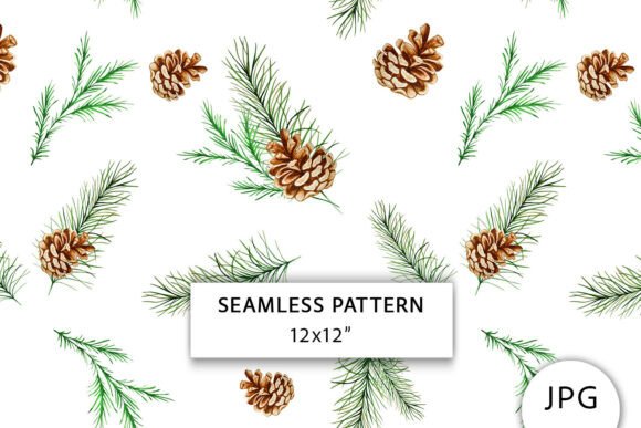 Winter Floral Seamless Pattern: A Strategic Design Tool for Creative Projects